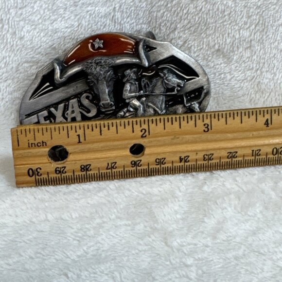Vintage 1990 Arroyo Grande Texas 2nd Edition Belt Buckle - Picture 8 of 8